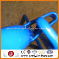 Shengxin diseño galvanizado o barrera de seguridad revestida de pvc / barricada para control de multitudes